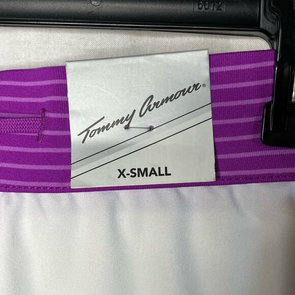 NWT Tommy Armour White Purple Skort Tennis‎ Golf Sports Size XS X-Small Pockets - Picture 5 of 9